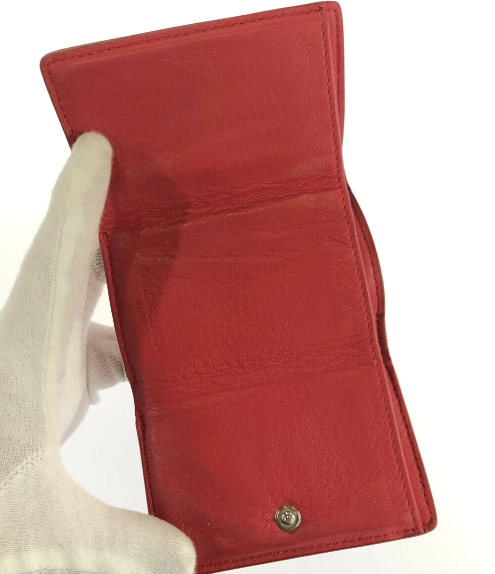 Balenciaga Wallet fold Tri Paper Black